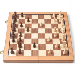 AMEROUS chess board storage slots keep pieces organized and easy to access