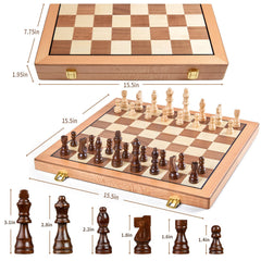 AMEROUS kids enjoy outdoor learning with a portable chess set