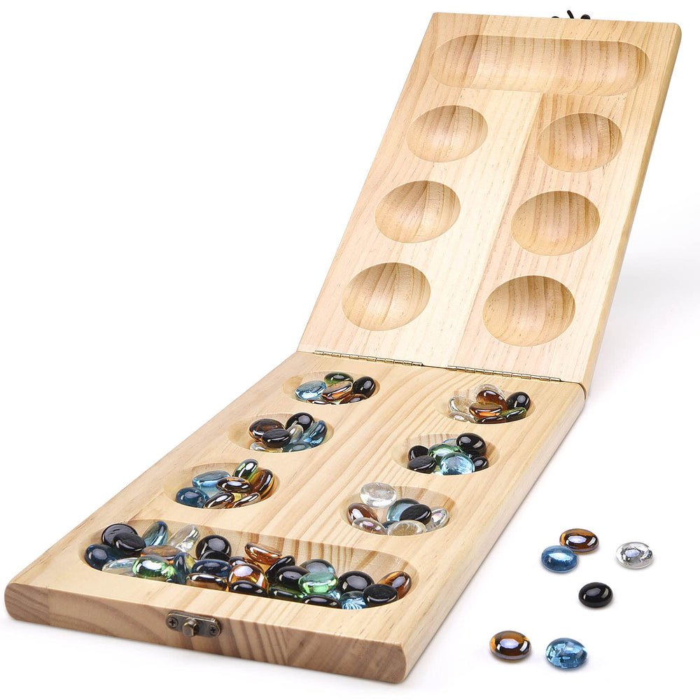 AMEROUS board on table ready for quick family match.