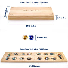 AMEROUS large folding board design supports comfortable two-player sessions.