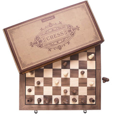 Classic wood grain and refined craftsmanship add premium feel.