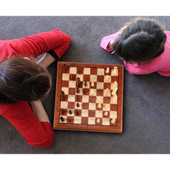 AMEROUS travel-friendly chess board capable of on-the-go play in cars or planes.