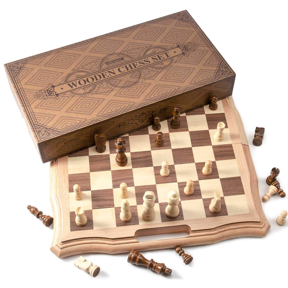 AMEROUS wooden board with smooth finish and anti-scratch protection