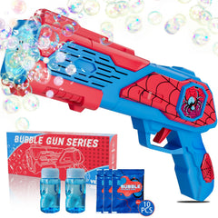 Amiabling Spider-Bubble Gun front view with 12 nozzles for abundant outdoor bubbles.
