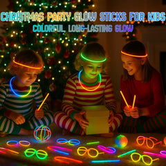 Ammy Glow glow necklaces set adds multi-color illumination to celebrations.