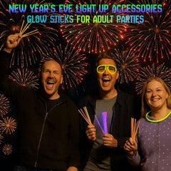 Ammy Glow glow sticks illuminate spaces in the dark for hours.