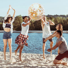 AMOR PRESENT glitter ball for outdoor activities with family and friends