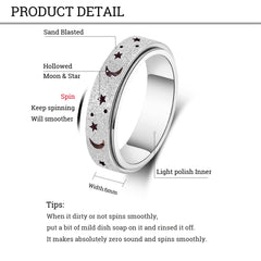 AmorArtSky spinner ring size-chart, guide to find your perfect fit