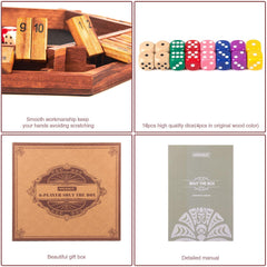 AMEROUS Shut The Box gift box packaging ideal for holidays and celebrations