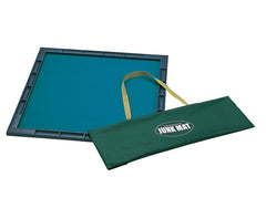 AMOS Taiyo Giken Mahjong Junk Mat framed layout for a clean, stable playing surface