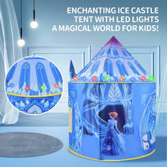 Amplov Princess Pop Up Play Tent spacious interior for group play