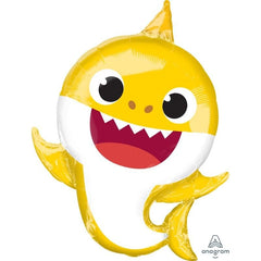 Amscan Baby Shark SuperShape XL Balloon display shot for vibrant party setup