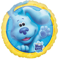 Amscan Blue's Clues 17-inch foil balloon for festive party decor.