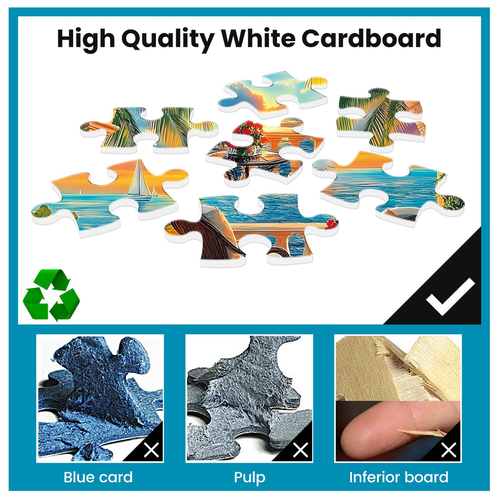 Amusding high-definition print close-up reveals vibrant colors for immersion
