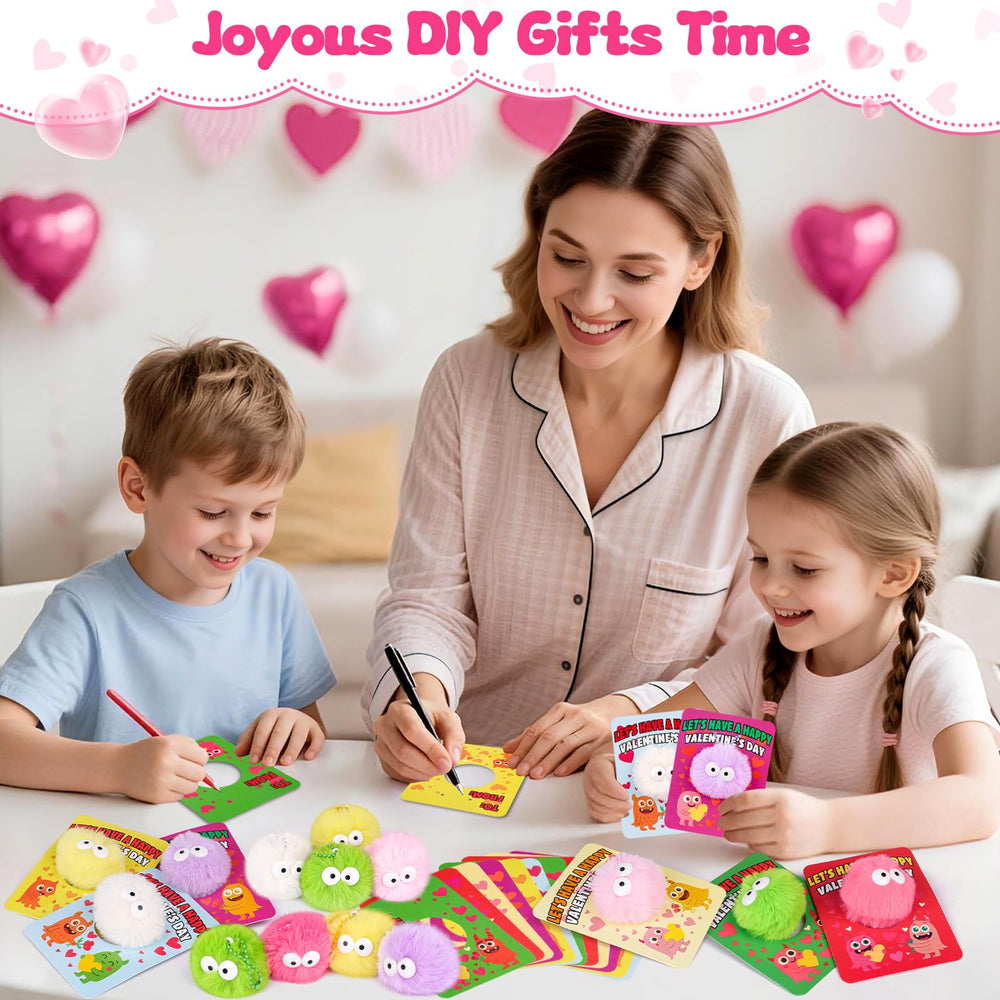 Amy and Benton gift bags valentines pack ready for sharing in class