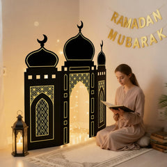 Amyhill hollow-board mosque structure is lightweight and safe for display