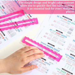 Amyhill pink mahjong rules reader improves tile alignment for beginners.