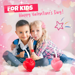 Amyhill packaging shows 24 red and pink heart cups ready for gifting
