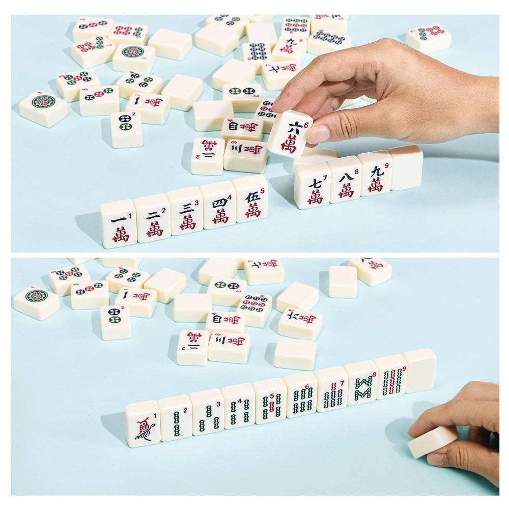 ANABIUP assembled mahjong set ships ready to play out of the box.