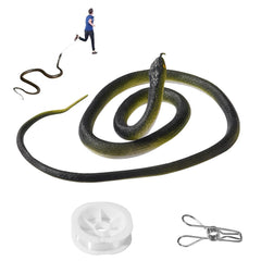 ANABIUP fake snake in 1-2m length with lifelike texture for convincing pranks