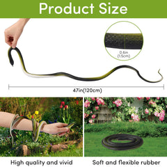 ANABIUP rope segment attached to snake enables quick setups for surprising pranks