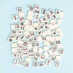ANABIUP ivory-white tiles bring an elegant, versatile look to any table.