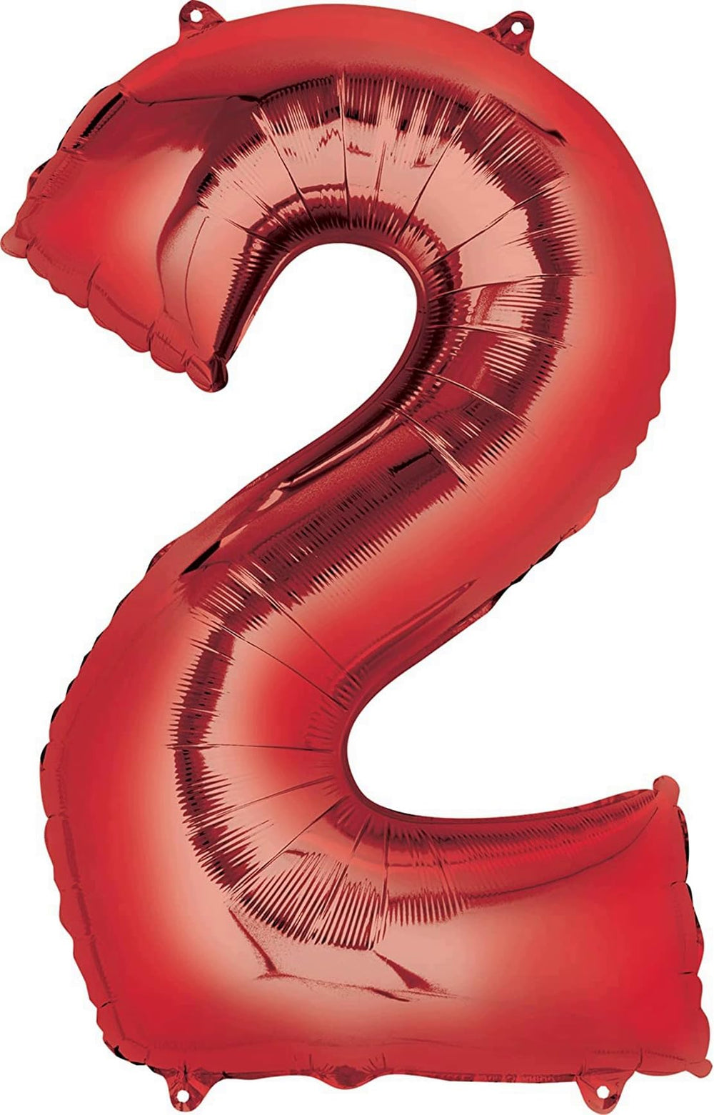 Anagram Elmo red foil balloon adds festive color to the Elmo themed celebration