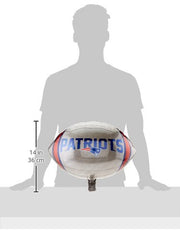 Anagram New England Patriots Jr. shape balloon closeup shows bright multicolor shine for game-day celebrations.