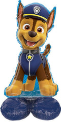Anagram Paw Patrol Chase 36-inch AirFill front view for party centerpiece inspiration