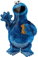 Anagram Sesame Street 17-inch square foil balloon for festive table or arch.