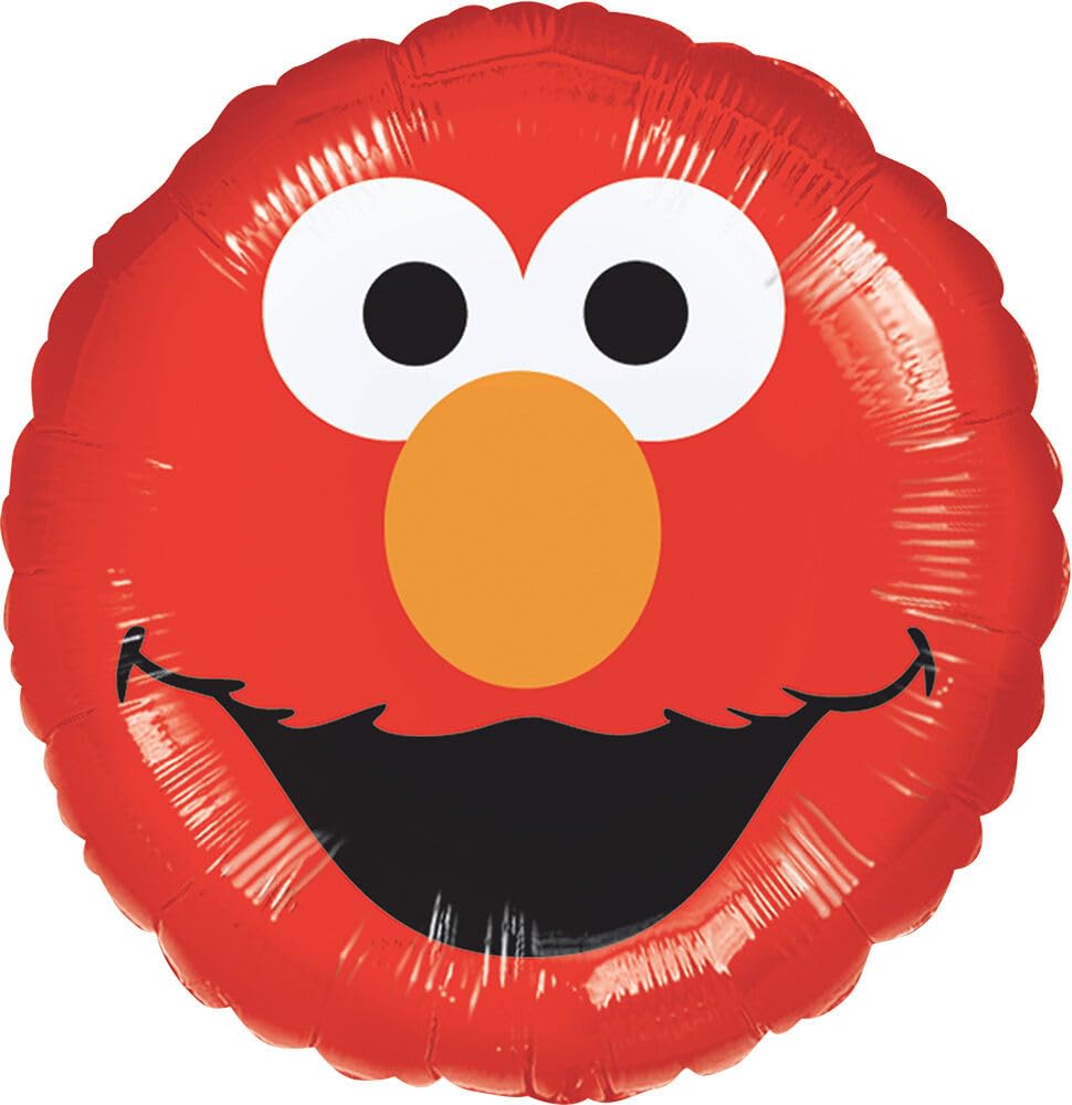 Anagram Sesame Street foil balloon 1 boosts party decor and photos