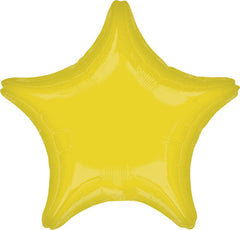 Anagram yellow star foil balloon adds sunny contrast to your Sesame Street setup
