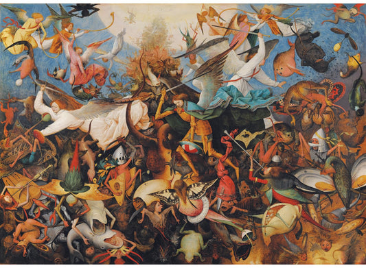 Anatolian Fall of the Rebel Angels puzzle box art for family nights