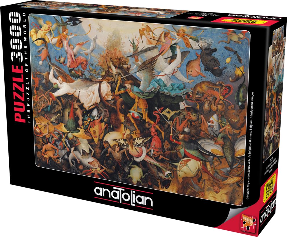 Anatolian Fall of the Rebel Angels pieces spread on a table for immersive play