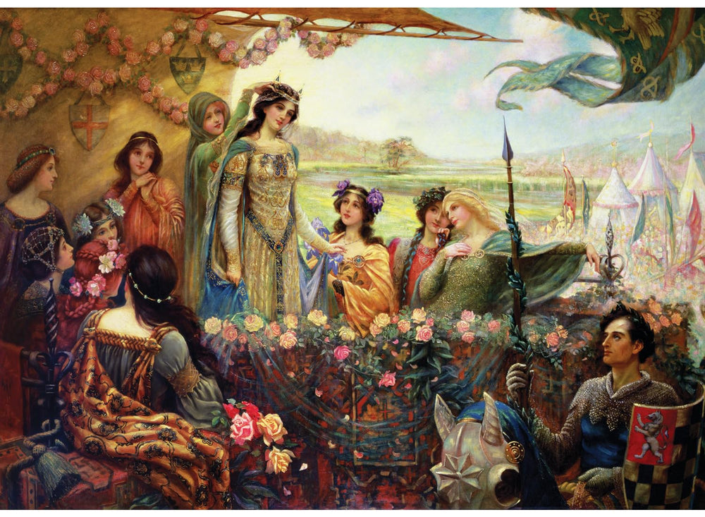 Anatolian Lancelot Guinevere 3000-piece puzzle with vibrant colors for engaging play