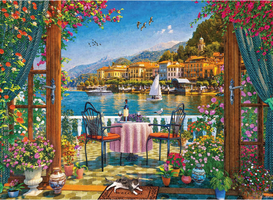 Anatolian Puzzle Como Terrace box art with vivid colors for engaging sessions.