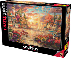 Anatolian Puzzle Into The Sunset edge detail highlights piece fit and precision, aiding smooth assembly.