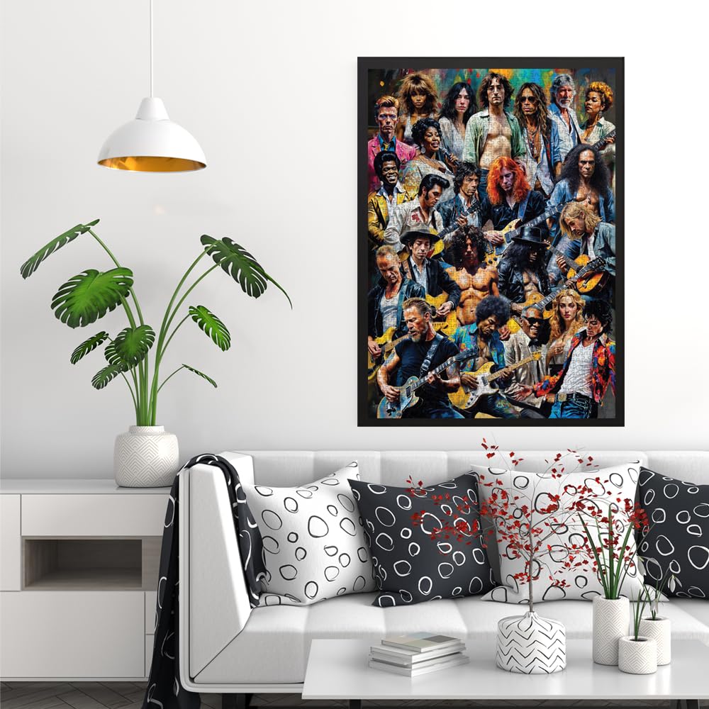 Anatolian Puzzle Rock Stars 1500-box-front showcases vibrant artwork on the lid.