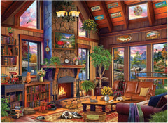 Anatolian Wilderness Cabin puzzle shows edge pieces for accurate setup and challenge.