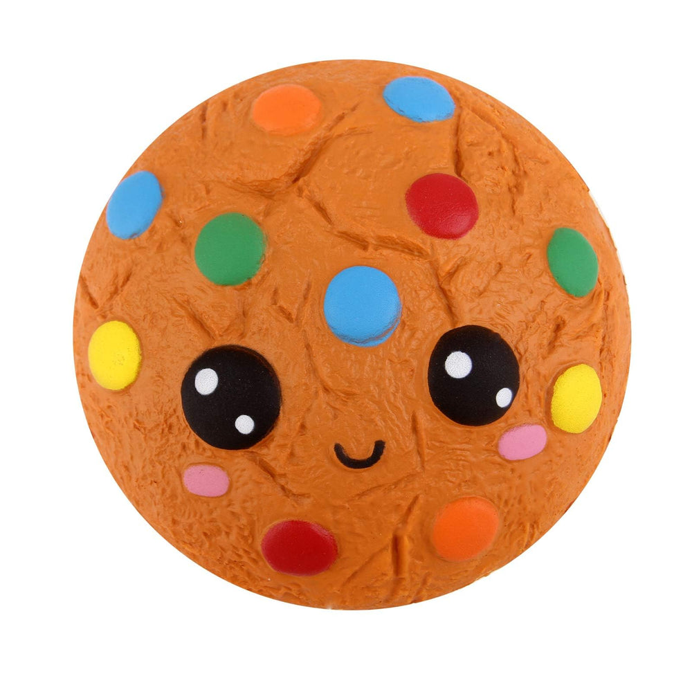 Anboor Kawaii Squishies pink cookie; soft texture for calming squish and fidget play.