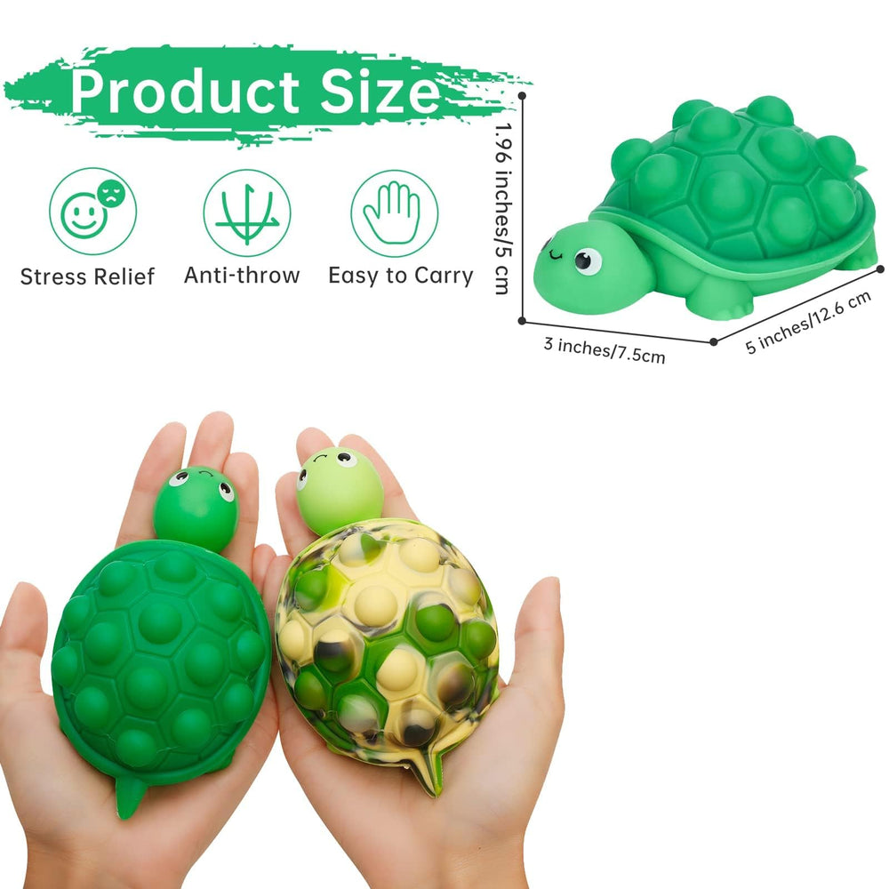 Anboor Pop Fidget Turtle in use for anxiety reduction and calm attention.