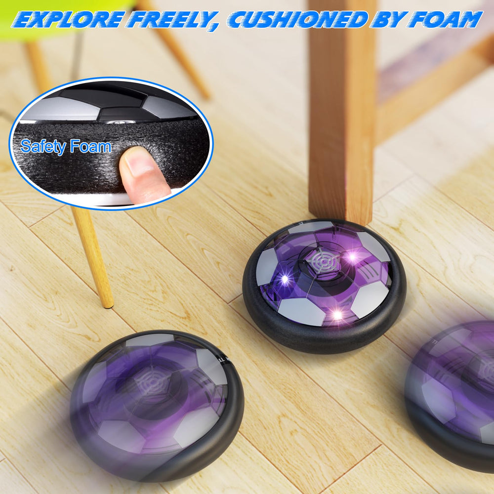 Ancesfun USB-rechargeable hover ball for quick charging between games.