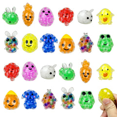 Anditoy Easter mini stress ball in spring flower design, ideal for fidgeting and playful easter fun