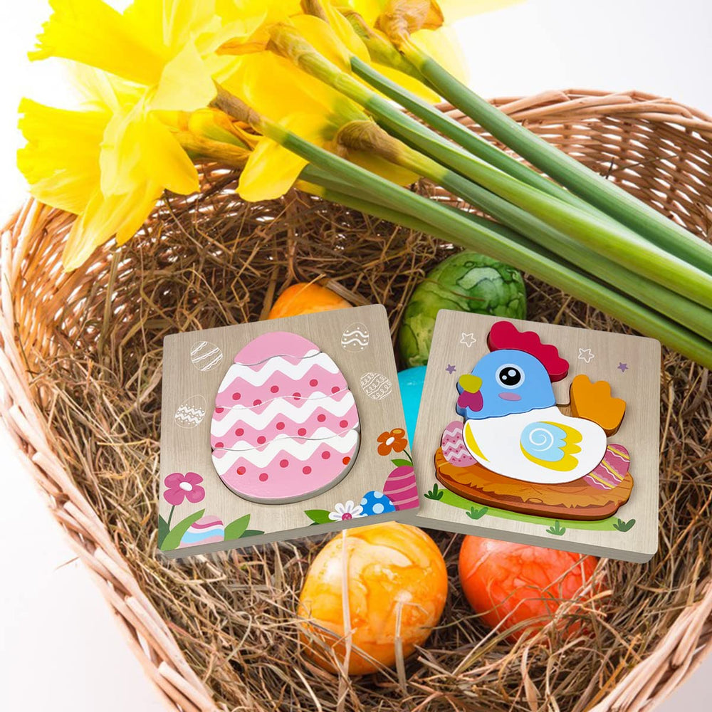 Anditoy Easter puzzles packaging compact set ideal for baskets and gifts