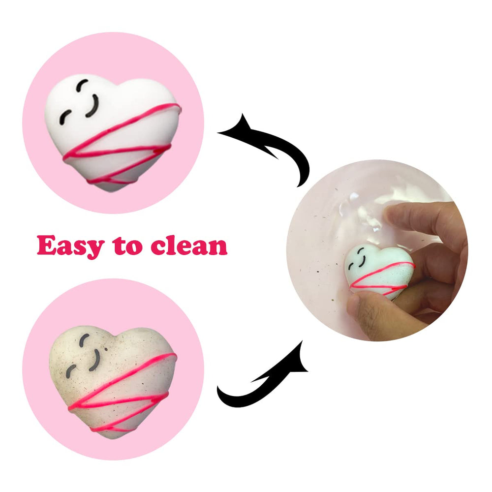 Anditoy pink dog squishy great as classroom prizes and cards
