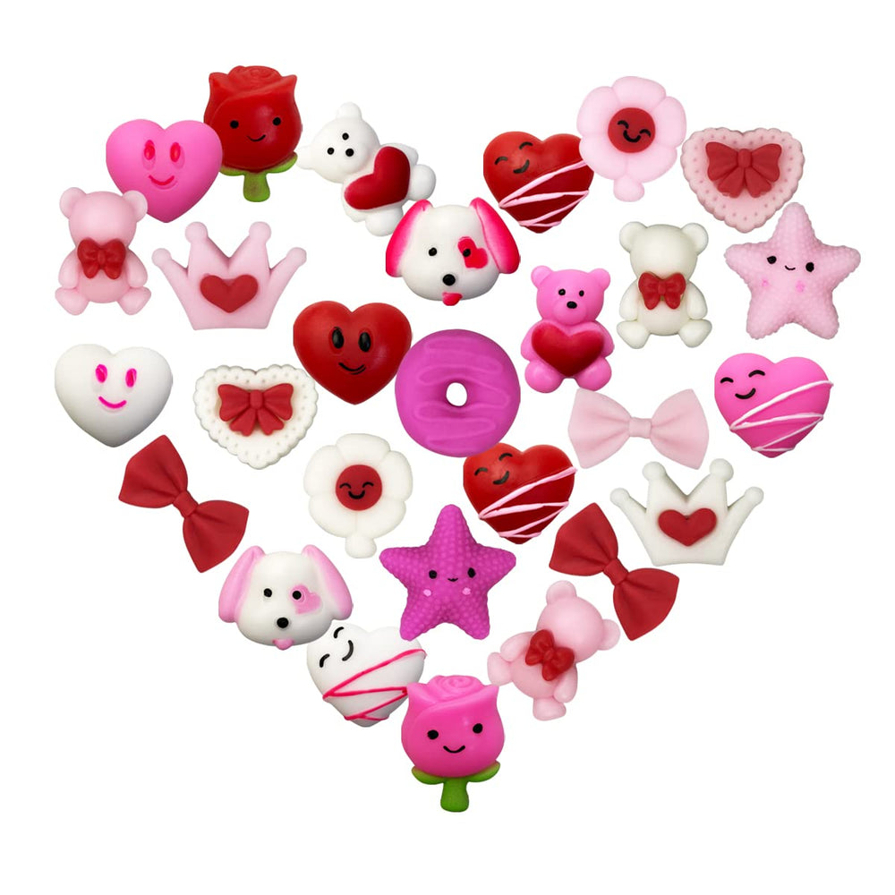 Anditoy pink rose squishy offers soft texture for art activities