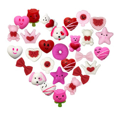 Anditoy pink rose squishy offers soft texture for art activities