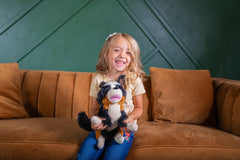 ANGEL STUDIOS Nugget plushie soft faux fur invites hugs.