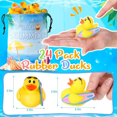 ANGGIKO ducks for jeeps; beach toys for trips and décor.