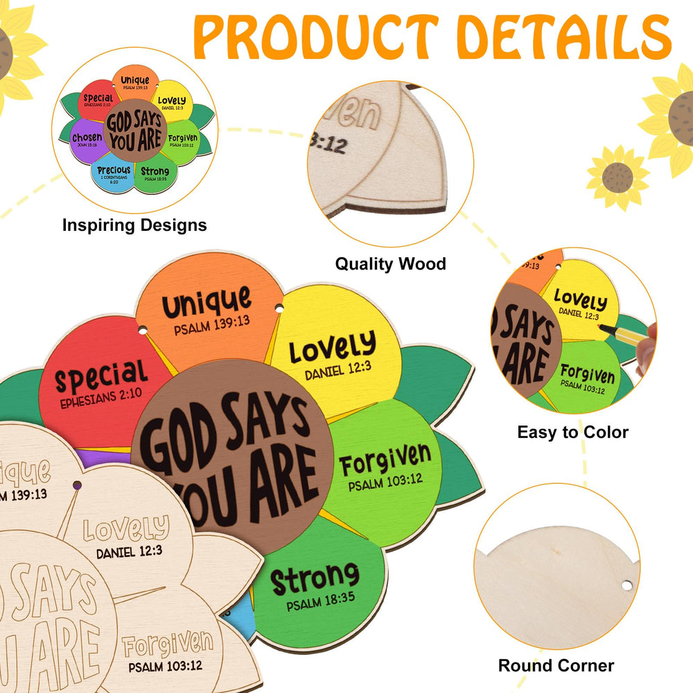 Anglechic religious craft pack supports hands-on learning and creativity.